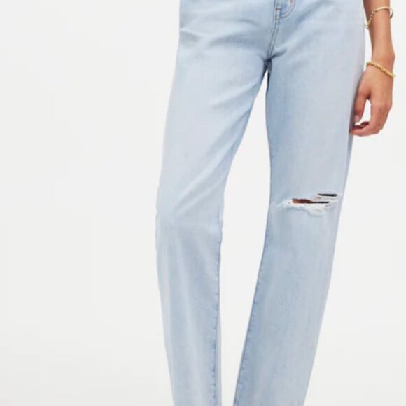 Madewell The '90s Straight Crop Jean - Picture 7 of 7